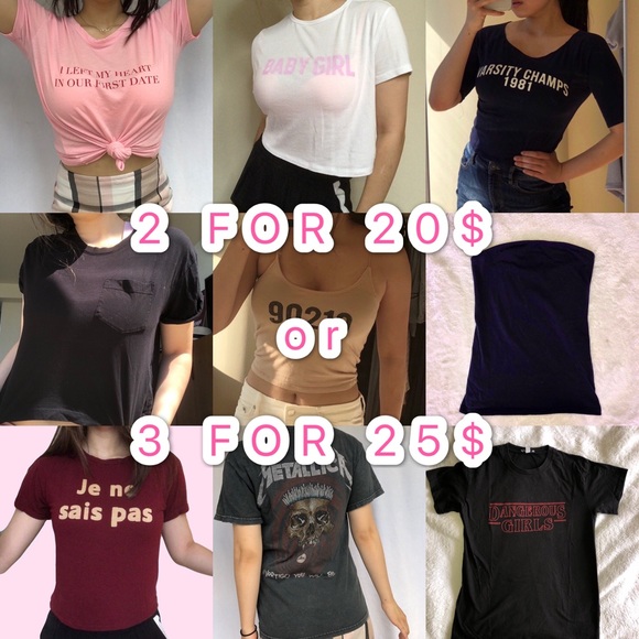 BUNDLE SALE!! 2 FOR 20$ or 3 FOR 25$ - Picture 2 of 3